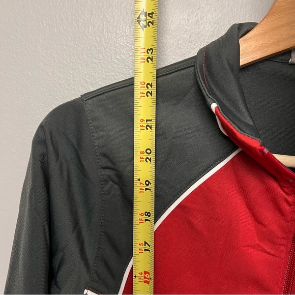 VTG Nike Youth Boys Red & Black Full Zip Jacket W/ Pockets Medium 10-12 - Picture 7 of 11